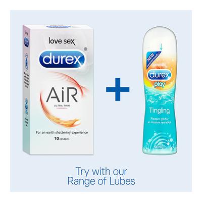 Durex Condoms - Air 10's - Plain/Flavoured Condoms