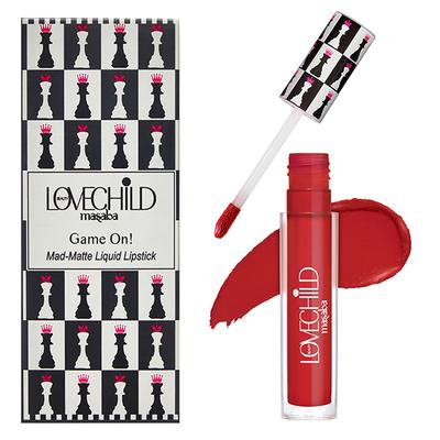 LoveChild Masaba Game On 01 Rani Mad Matte Liquid Lipstick 5 ml - Liquid Lipsticks