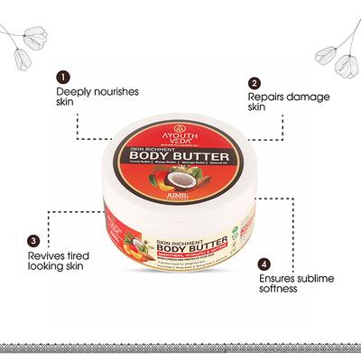 Ayouthveda Skin Richment Body Butter 200 gm - Body Butter