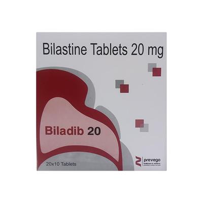 BILADIB 20 Tablet 10's - Allergies-Ant