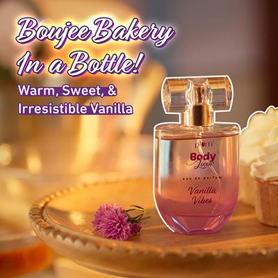 Plum BodyLovin' Vanilla Vibes Eau De Parfum - Long Lasting Warm Vanilla Perfume 50 ml - Women Perfumes (Edt/Edp)