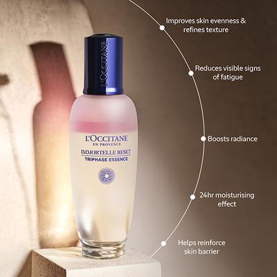 L'Occitane Immortelle Reset Triphase Essence 50 ml - Lotions & Creams