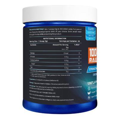 Onelife 100 % Raw Creatine Monohydrate Powder - Unflavoured 200 gm - Workout Essentials