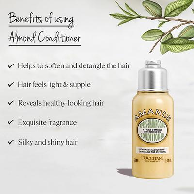 L'Occitane Almond Conditioner 75 ml - Conditioners