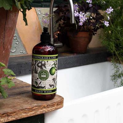 The English Soap Company - Royal Botanic Gardens, Kew - Lemongrass And Lime Hand Wash 500 ml - Hand Wash & Soaps