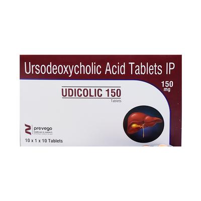 UDICOLIC 150mg Tablet 10's - Cholelithiasis/Gall Stones