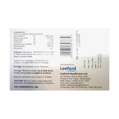 Cobafast Forte Capsule 10'S - Supplements-Vam