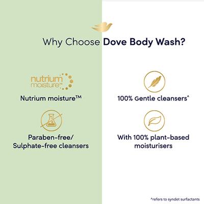 Dove Refreshing Body Wash, With Cucumber & Green Tea Scent 800 ml - Shower Gels & Body Wash