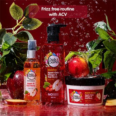 Buds & Berries Apple Cider Vinegar and Goji Berry Hair Masks 200 ml - Hair Masks & Packs