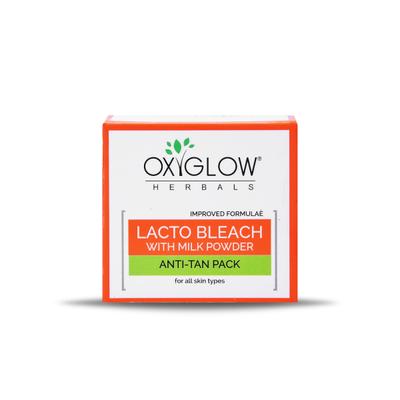 Oxyglow Lacto Bleach with Milk Powder - Anti-Tan Pack 50 gm - Face Packs