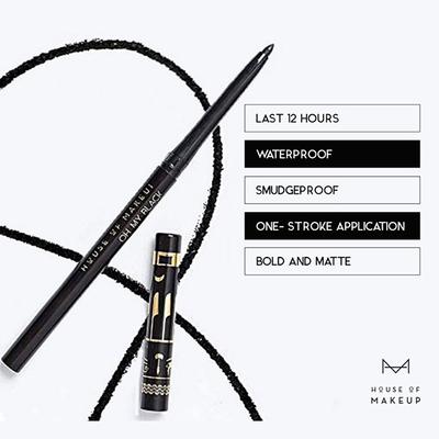 House Of Makeup Oh My Black Kajal 0.25 gm - Kajal & Kohls