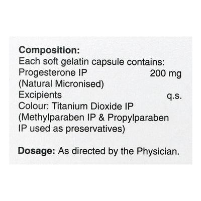 GESTOFORD 200 Capsule 10's - Hormonal Therapy-Oes