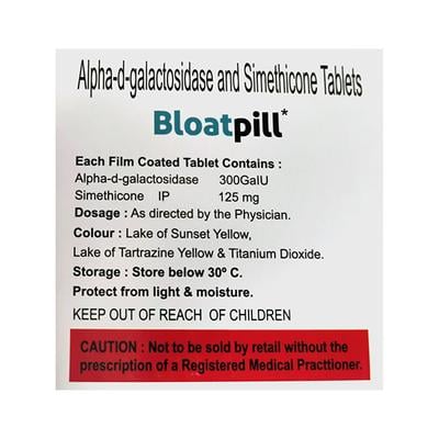 BLOATPILL Tablet 10's - Ulcer/Reflux/Flatulence-GIT
