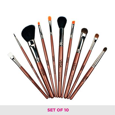 Vega Set Of 10 Brushes (LK - 10) 316.5 gm - Face Brush
