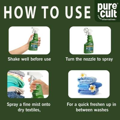 PureCult Multi-Use Fabric Refresher - Fresh Green Tea 500 ml - Others