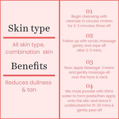 O3+ D-Tan Facial Anti Tan & Dullness Face Mask 45 gm - Face Creams