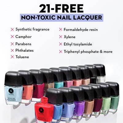 Sugar Cosmetics Tip Tac Toe Nail Lacquer Classic 24 - Chilli Charm 9 ml - Nail Polish