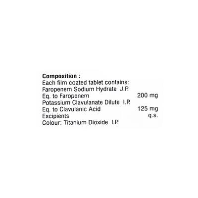 FAROALFA CV Tablet 6's - Bacterial Infections-OBL