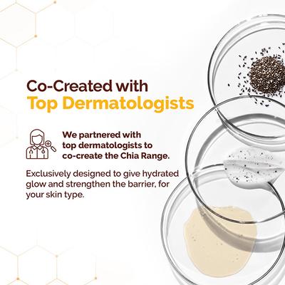 Mamaearth Chia Oil-Free Sunscreen with Chia Seed & Ceramides SPF50 PA++++ 50 g - Face Sunscreen