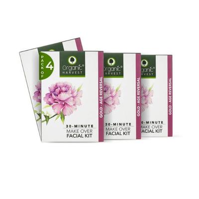 Organic Harvest 30-Minute Make Over Facial Kit Organic Gold - Age Reversal 1's - Facial Kits