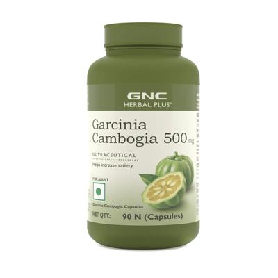 GNC Herbal Plus Garcinia Combogia 500 mg Vegetarian Capsule 90's - Weight Loss