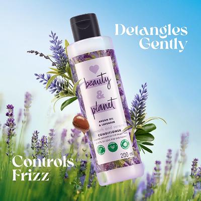 Love Beauty And Planet Argan Oil and Lavender Paraben Free Smooth and Serene Conditioner 400 ml - Conditioners