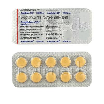 Angibloc 50mg Tablet 10'S - Hypertension-Bet