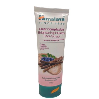 Himalaya Clear Complexion Brightening Mulethi Face Scrub - Mulethi & Apricot 100 g - Face Scrubs