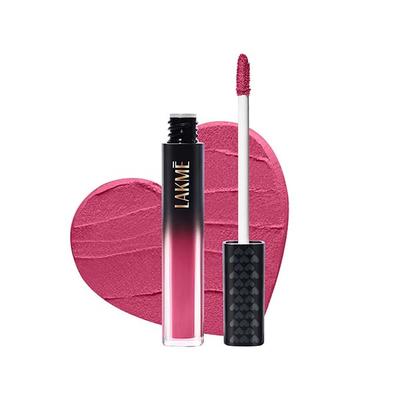 Lakme Absolute Sheer Lip Mousse 204 Fuchsia Fantasy 4.6 gm - Lipsticks