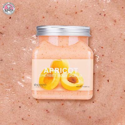 Scentio Apricot Anti-Aging Sherbet Body Scrub 350 ml - Scrubs & Exfoliants
