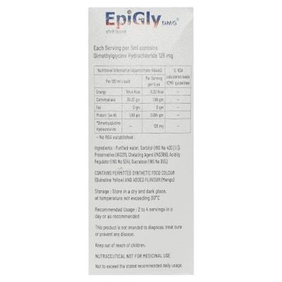 EPIGLY DMG ALPHONSO MANGO FLAVOUR Liquid 200ml - Supplements-Sup