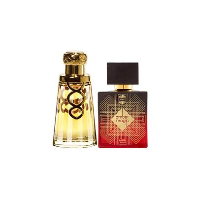 Ajmal Khallab EDP Woody Oudh Perfume And Amber Magic EDP Spicy Aromatic Perfume 150 ml - Perfumes (Edt/Edp)