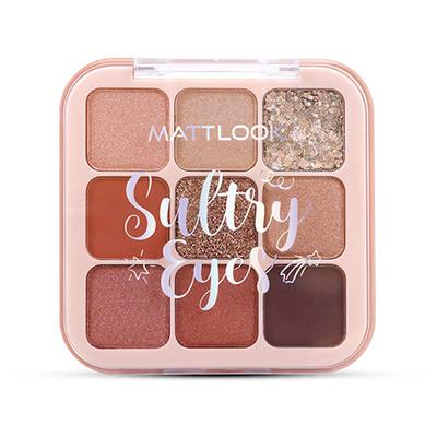 Matt Look Sultry Eyes Long Lasting Eye Shadow Palette, Sundowner-03 13.5 gm - Eye Shadow Palettes