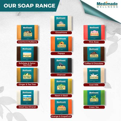 Medimade Exfoliate & Detox Sea Mud Premium Soap (Pack of 3) 1's - Soaps