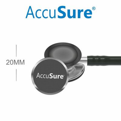 Accusure Stethoscope (ST01) - Black 1's - Stethoscopes
