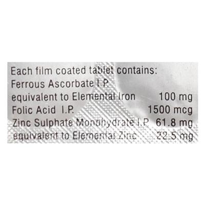 R B Tone XT Tablet 10'S - Iron Supplement/Anaemia-Vma