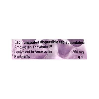 CAVMOX 250 DT Tablet 10's - Bacterial Infections-Pen