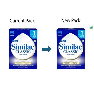 Similac Classic Infant Formula Stage 1 Powder (Up to 6 months) Refill Pack 800 g - Baby And Infant Supplements