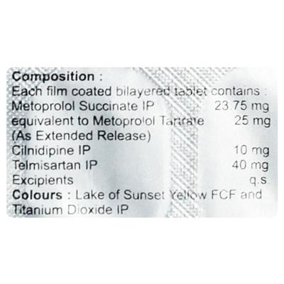 MET XL TRIO 25 Tablet 15's - Hypertension-Ana