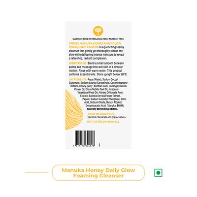Swisse Skincare Manuka Honey Daily Glow Foaming Cleanser 120 ml - Face Wash & Cleansers