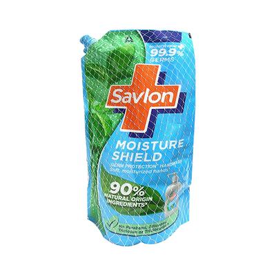 Savlon Moisture Shield Hand Wash - Refill Pack 650 ml (Buy 1 Get 1 Free) - Hand Wash & Soaps