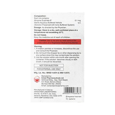 MYATRO Z BAK & SOC FREE Eye Drops 5ml - Mydriasis