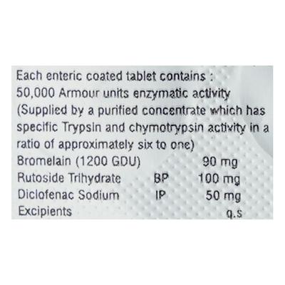 BROMEZER D Tablet 10's - Pain relief-Ant