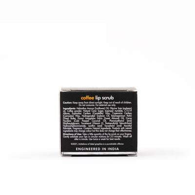 mCaffeine Coffee Lip Scrub 12 gm - Lip Scrubs