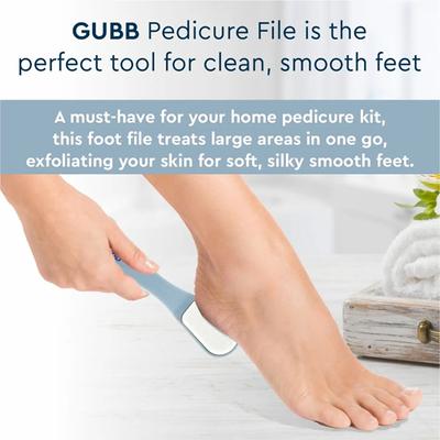 GUBB Dual Pedicure File With Ceramic Stone 90 gm - Manicure & Pedicure Kits