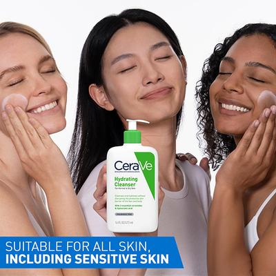 CeraVe Hydrating Cleanser For Normal To Dry Skin 473 ml - Face Wash & Cleansers