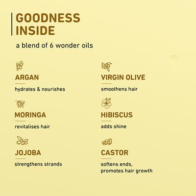 Plum Moroccan Argan Oil Miracle Oil-Serum for Hair & Scalp 100% Vegan 100 ml - Hair Oils