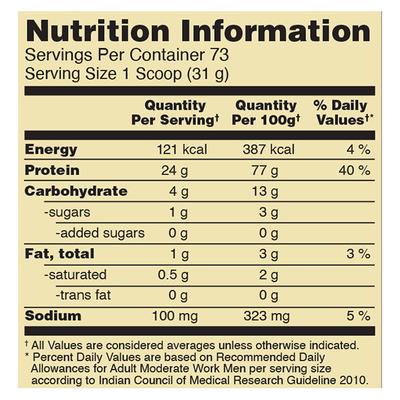 Optimum Nutrition (ON) 100% Whey Gold Standard Powder - Vanilla Ice Cream 5 lb - Whey Proteins