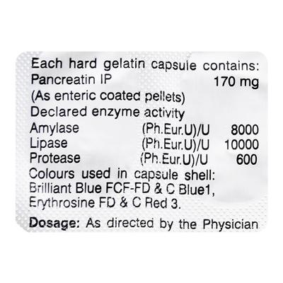 Panmate 10000mg Capsule 10'S - Digestion-Dig
