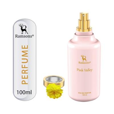 Ramsons Pink Valley Eau De Parfum- Perfume For Women Long Lasting Perfume 100 ml - Women Perfumes (Edt/Edp)